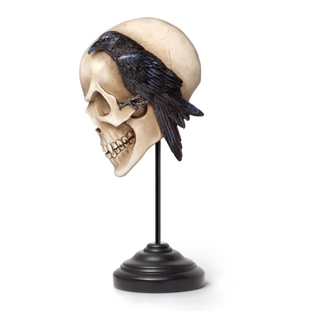 Alchemy - Nevermore Skull - Masque Ornament - Multicolours